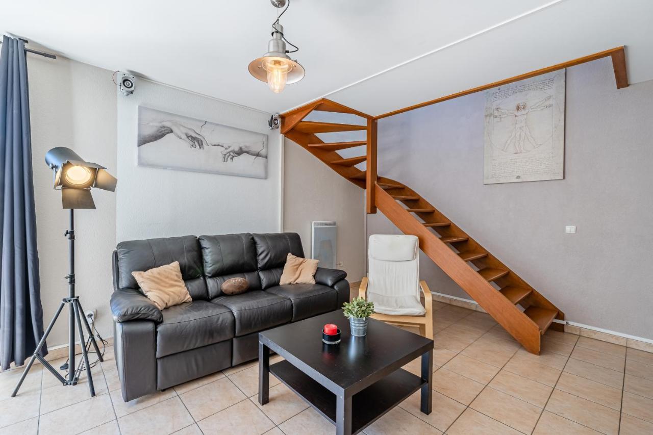 La Joliette; Duplex 2 Chambres, Parking Inclus+ Terrasse+ Ascenseur Marsilia Exterior foto